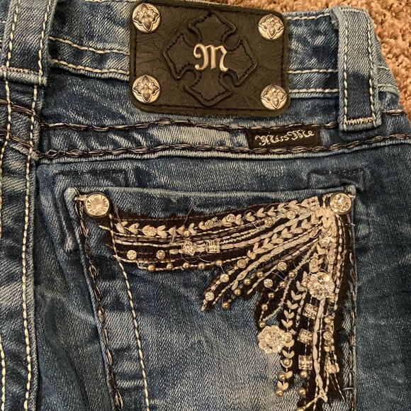 miss me jeans size 25 is what size
